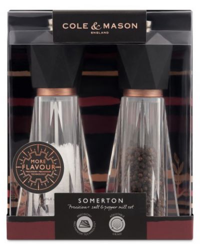 Set mlinova za sol i papar Cole & Mason -  “Somerton Antique Brass“, 18 cm - 5