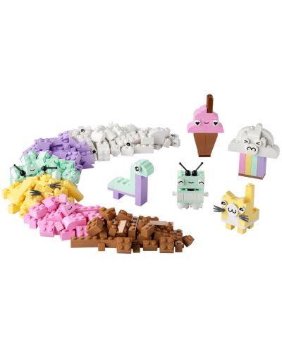 Konstruktor LEGO Classic - Kreativna pastelna zabava (11028) - 3