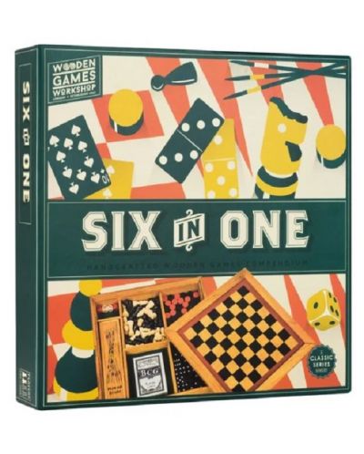 Set društvenih igara Six in One Compendium - 1