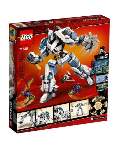 Konstruktor Lego Ninjago – Bitka Zaneova titanskog robota (71738) - 2