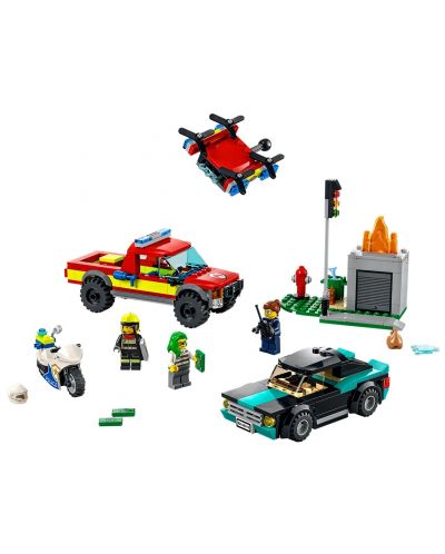 Konstruktor Lego City - Vatrogasno spašavanje i policijska potraga  (60319) - 3
