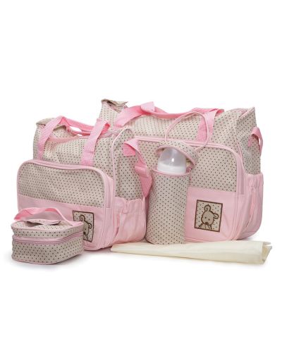 Set torbi Moni - Stella, ružičasta - 1