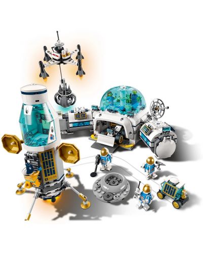 Кonstruktor Lego City Space - Lunarna istraživačka stanica (60350) - 2