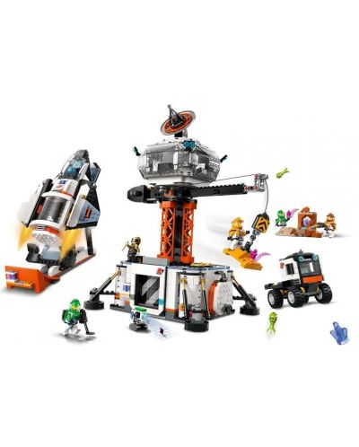 Konstrukcijski set LEGO City - Svemirska baza i lansirna rampa (60434) - 2
