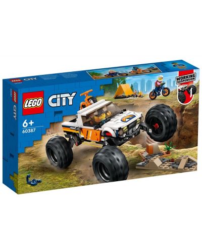 Konstruktor LEGO City - Off-road avanture 4x4 (60387) - 1