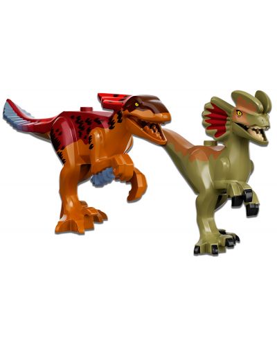 Konstruktor Lego Jurassic World - Transport Piroraptora i Dilophosaurusa (76951) - 6