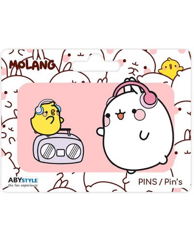 Set bedževa ABYstyle Animation: Molang - Music Molang - 2