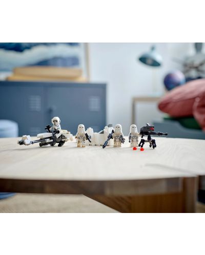 Konstruktor Lego Star Wars - Snowtrooper, borbeni paket (75320) - 8