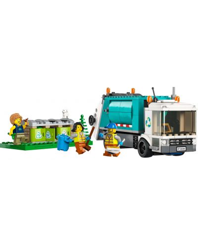 Konstruktor LEGO City - Kamion za reciklažu (60386) - 7