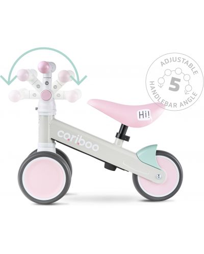 Bicikl za ravnotežu Cariboo - Friends, ružičasti - 7