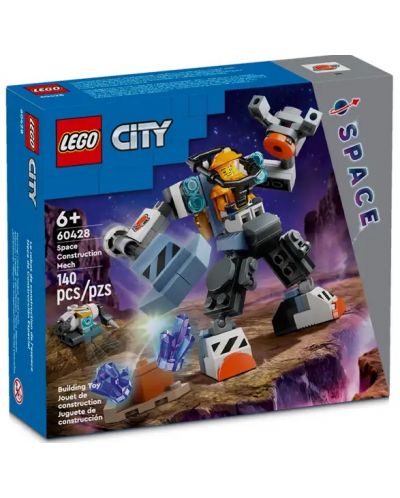 Konstruktor LEGO City - Svemirski građevinski robot(60428) - 1