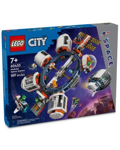 Konstruktor LEGO City - Modularna svemirska stanica (60433) - 1