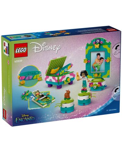 Konstruktor LEGO Disney - Mirabelin okvir za fotografije i kutija za nakit (43239) - 9