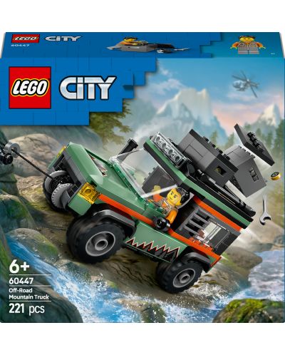 Konstrukcijski set LEGO City Terenski planinski kamion 4x4