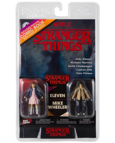 Set akcijskih figurica McFarlane Television: Stranger Things - Eleven and Mike Wheeler, 8 cm - 10