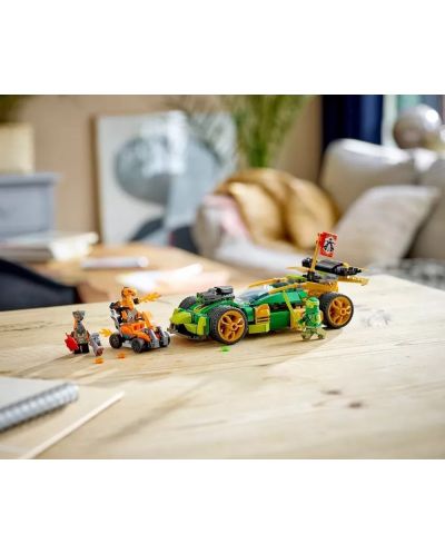 Konstruktor Lego Ninjago - Trkaći auto Lloyd EVO (71763) - 5