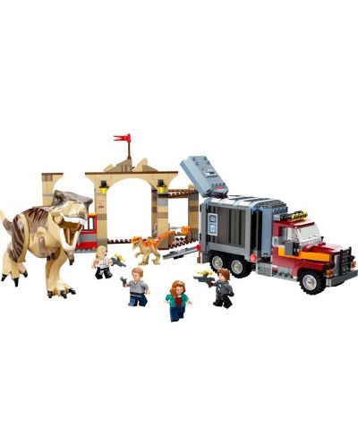 Кonstruktor LEGO Jurassic World - Bijeg T-Rexa i Atrosiraptora (76948) - 2