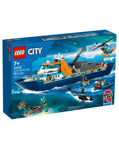 Konstruktor LEGO City - Brod za istraživanje Arktika (60368) - 1