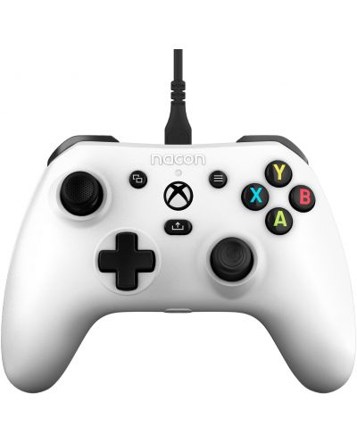 Kontroler Nacon - Evol-X, žičani, bijeli (Xbox One/Series X/S/PC) - 1
