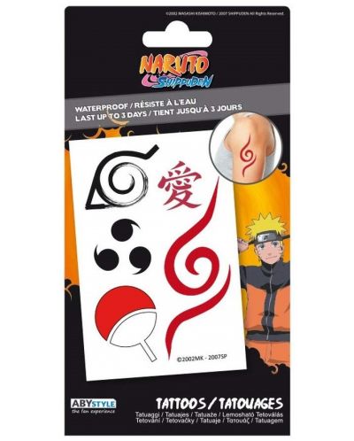 Set tetovaža ABYstyle Animation: Naruto Shippuden - Emblems - 1