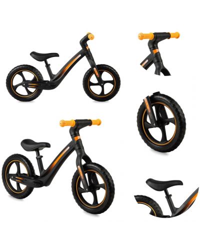 Bicikl za ravnotežu Momi - Mizo, crni - 2