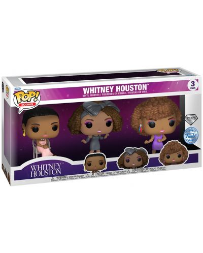 Komplet figura Funko POP! Icons: Whitney Houston - Whitney Houston (Diamond Collection) (Special Edition) - 2