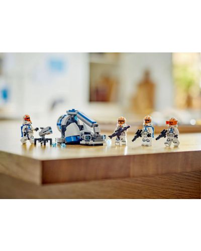 Konstruktor LEGO Star Wars - Borbeni paket Ahsoka's 332 Legion Clone Stormtrooper (75359) - 9