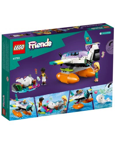 Konstruktor LEGO Friends - Zrakoplov za pomorsko spašavanje (41752) - 2