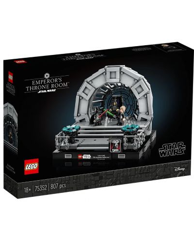 Konstruktor LEGO Star Wars - Diorama Careve prijestolne sobe (75352) - 1