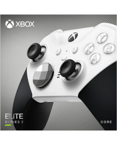 Kontroler Microsoft - Xbox Elite Wireless Controller, Series 2 Core, bijeli - 6