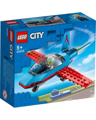 Konstruktor Lego City - Kaskaderski avion (60323) - 1