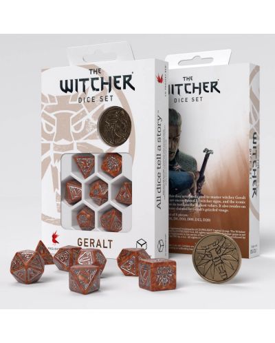 Set kockica The Witcher Dice Set: Geralt - The Monster Slayer - 2