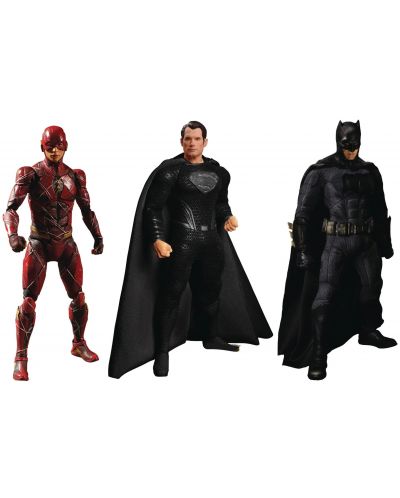 Set akcijskih figurica Mezco DC Comics: Justice League - Deluxe Steel Box (Zack Snyder's Justice League) - 1