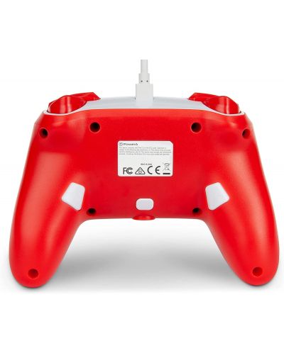 Kontroler PowerA - Enhanced, žičani, za Nintendo Switch, Mario Red/White - 3
