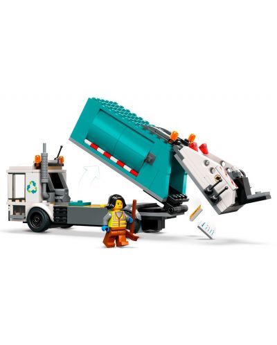 Konstruktor LEGO City - Kamion za reciklažu (60386) - 4