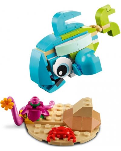 Кonstruktor LEGO Creator - Dupin i kornjača (31128) - 5