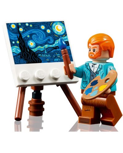 Konstruktor LEGO Ideas - Vincent van Gogh, Zvjezdana noć (21333) - 5