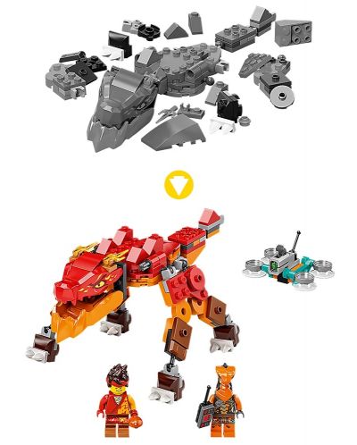 Konstruktor Lego Ninjago - Kaijev vatreni zmaj EVO (71762) - 3