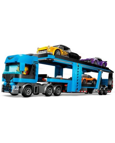 Konstrukcijski set LEGO City Kamion za prijevoz sportskih