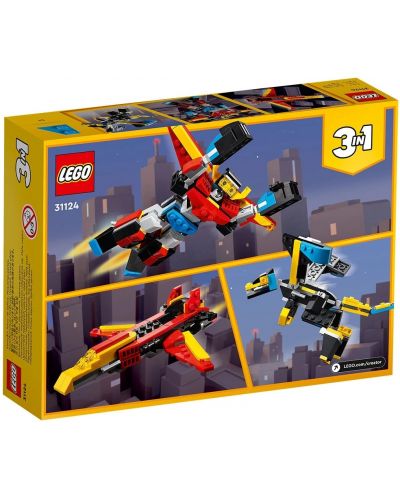 Кonstruktor LEGO Creator 3 u 1 - Super robot (31124) - 9