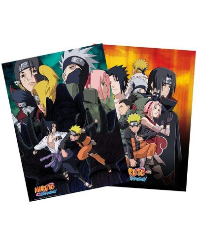 Set mini postera ABYstyle Animation: Naruto Shippuden - Ninjas - 1