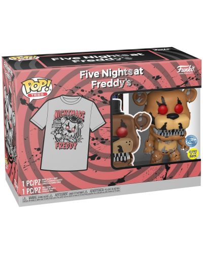 Set Funko POP! Collector's Box: Games: Five Nights at Freddy's - Nightmare Freddy (Glows in the Dark) (Special Edition) - 6