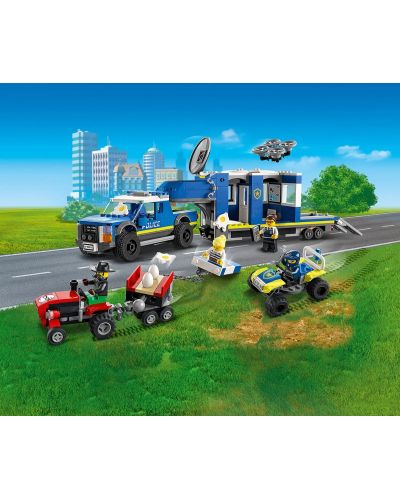 Konstruktor Lego City - Policijski mobilni zapovjedni centar u kamionu (60315) - 4