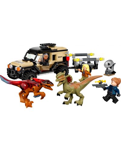 Konstruktor Lego Jurassic World - Transport Piroraptora i Dilophosaurusa (76951) - 2