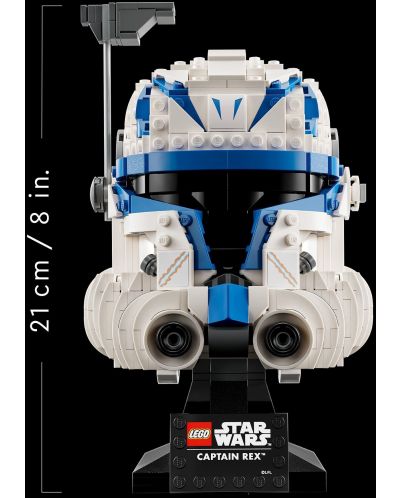 Konstruktor LEGO Star Wars - Kaciga kapetana Rexa (75349) - 4