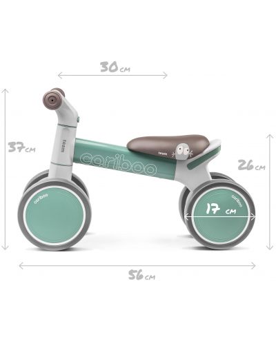 Bicikl za ravnotežu Cariboo - Team, zeleni - 7