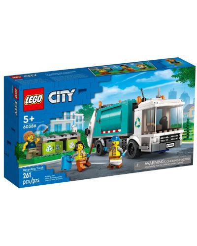 Konstruktor LEGO City - Kamion za reciklažu (60386) - 1
