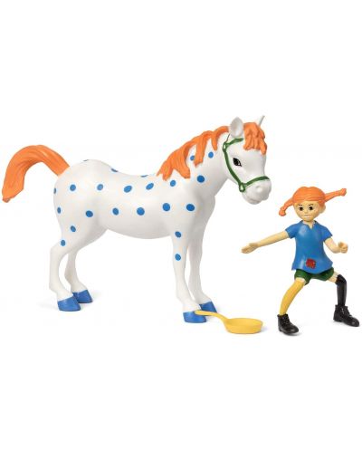 Set figurica Pippi – Pipi Duga Čarapa i konjić - 2