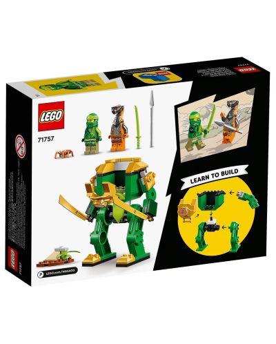 Konstruktor Lego Ninjago - Lloydov nindža robot (71757) - 2