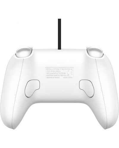 Kontroler 8BitDo - Ultimate Wired, za Nintendo Switch/PC, bijeli - 2